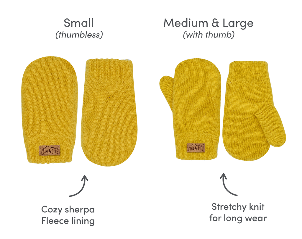 Jan & Jul Knit Mittens Ten Little Toddler & Kids Accessories