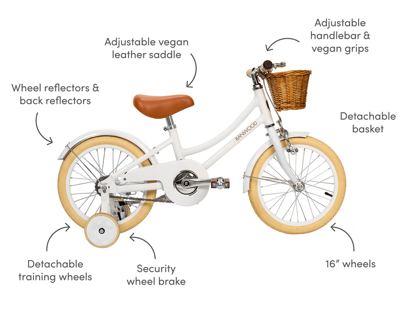 Banwood Classic Bike Ten Little Toddler Kids Gear