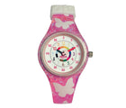 Close up of face of Preschool Collection School Watch - Butterfly. Available from www.tenlittle.com