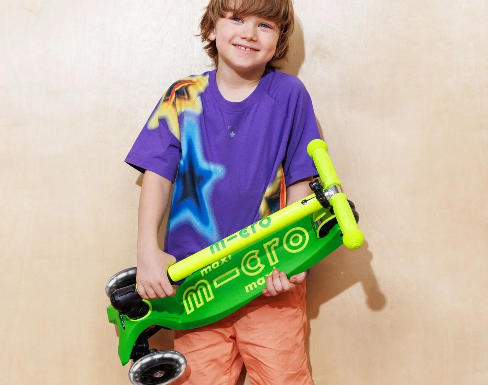 Maxi Deluxe Foldable LED Scooter – Ten Little
