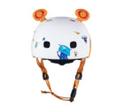 Back view of Micro Kickboard Micro Helmet - Monster. Available at www.tenlittle.com