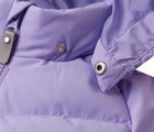 Detachable hood snap of Reima Down Winter Jacket - Kupponen - Blooming Lilac. Available at www.tenlittle.com