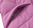 Zip pocket of Reima Down Winter Jacket - Kupponen - Mauve Pink. Available at www.tenlittle.com
