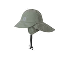 Reima side view - Rain Hat - Greyish Green - Available at www.tenlittle.com