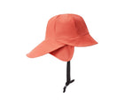 Reima side view - Rain Hat - Misty Red - Available at www.tenlittle.com