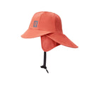 Reima side view - Rain Hat - Misty Red - Available at www.tenlittle.com