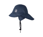 Reima side view - Rain Hat - Navy - Available at www.tenlittle.com