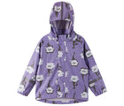 Front view of Reima Waterproof Rain Jacket - Vesi - Blooming Lilac. Available at www.tenlittle.com