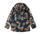 Back view of Reima Waterproof Rain Jacket - Vesi - Navy. Available at www.tenlittle.com