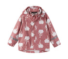 Front view of Reima Waterproof Rain Jacket - Vesi - Rose Blush. Available at www.tenlittle.com