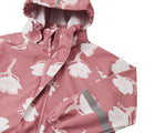Reima Waterproof Rain Jacket - Vesi - Rose Blush. Available at www.tenlittle.com
