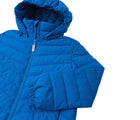 Flat lay of Reima Water-Repellent Insulated Jacket - Uumaja - Bright Blue. Available at www.tenlittle.com