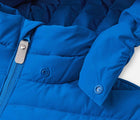 Detachable hood of Reima Water-Repellent Insulated Jacket - Uumaja - Bright Blue. Available at www.tenlittle.com