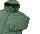 Flat lay of Reima Water-Repellent Insulated Jacket - Uumaja - Green Clay. Available at www.tenlittle.com