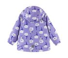 Back view of Reima Reimatec Waterproof Jacket - Hete - Blooming Lilac. Available at www.tenlittle.com