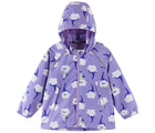 Front view of Reima Reimatec Waterproof Jacket - Hete - Blooming Lilac. Available at www.tenlittle.com