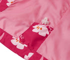 Close up adjustable hem of Reima Reimatec Waterproof Jacket - Hete - Bright Berry. Available at www.tenlittle.com