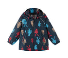 Front view of Reima Reimatec Waterproof Jacket - Hete - Navy. Available at www.tenlittle.com