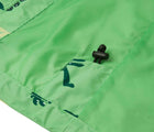 Close up adjustable hem of Reima Reimatec Waterproof Jacket - Hete - Summer Green. Available at www.tenlittle.com