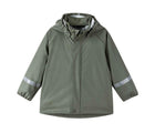 Reima - Waterproof Rain Jacket - Greyish Green - Available at www.tenlittle.com