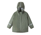 Reima - Waterproof Rain Jacket - Greyish Green - Available at www.tenlittle.com