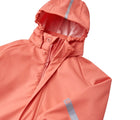 Close up of Reima - Waterproof Rain Jacket - Misty Red - Available at www.tenlittle.com