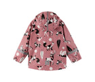 Back view of Reima Waterproof Rain Jacket - Vesi - Rose Blush. Available at www.tenlittle.com