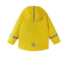 Reima back view - Waterproof Rain Jacket - Yellow - Available at www.tenlittle.com