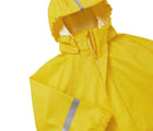 Close up of Reima - Waterproof Rain Jacket - Yellow - Available at www.tenlittle.com