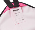 Close up name tag of Reima - Lammikko Waterproof Rain Pants - Candy Pink - Available at www.tenlittle.com