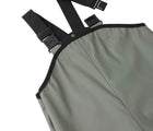 Close up of Reima - Lammikko Waterproof Rain Pants - Greyish Green - Available at www.tenlittle.com