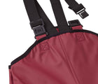 Close up suspenders of Reima - Lammikko Waterproof Rain Pants - Jam Red - Available at www.tenlittle.com