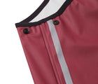 Close up side snap of Reima - Lammikko Waterproof Rain Pants - Jam Red - Available at www.tenlittle.com