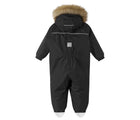 Back view of Reima - Waterproof Reimatec Snowsuit - Gotland - Black - Available at www.tenlittle.com