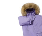 Close up of Reima - Waterproof Reimatec Snowsuit - Gotland - Blooming Lilac - Available at www.tenlittle.com