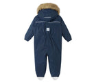 Back view of Reima - Waterproof Reimatec Snowsuit - Gotland - Navy - Available at www.tenlittle.com