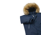 Close up of Reima - Waterproof Reimatec Snowsuit - Gotland - Navy - Available at www.tenlittle.com