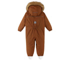 Back view of Reima - Waterproof Reimatec Snowsuit - Gotland - Cinnamon Brown - Available at www.tenlittle.com