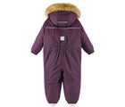 Back view of Reima - Waterproof Reimatec Snowsuit - Gotland - Deep Purple - Available at www.tenlittle.com