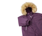 Close up of Reima - Waterproof Reimatec Snowsuit - Gotland - Deep Purple - Available at www.tenlittle.com