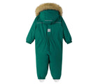 Back view of Reima - Waterproof Reimatec Snowsuit - Gotland - Deeper Green - Available at www.tenlittle.com