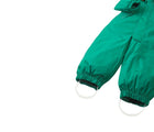 Close up elastic leg ends and silicone foot loops of Reima - Waterproof Reimatec Snowsuit - Gotland - Green Lake - Available at www.tenlittle.com