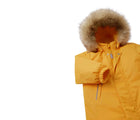 Close up of Reima - Waterproof Reimatec Snowsuit - Gotland - Radiant Orange - Available at www.tenlittle.com