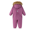 Back view of Reima - Waterproof Reimatec Snowsuit - Gotland - Red Violet - Available at www.tenlittle.com