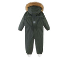 Back view of Reima - Waterproof Reimatec Snowsuit - Gotland - Thyme Green - Available at www.tenlittle.com