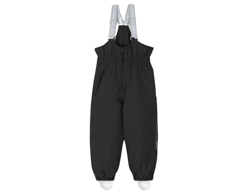 Front view of Reima - Waterproof Reimatec Winter Pants - Juoni - Black - Available at www.tenlittle.com