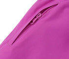 Close up zip pocket of Reima - Waterproof Reimatec Winter Pants - Juoni - Magenta Purple - Available at www.tenlittle.com