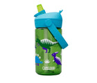 Side view of CamelBak Water Bottle - 14oz - Dino. Available at www.tenlittle.com