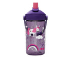 Front view of CamelBak Water Bottle - 14oz - Unicorn. Available at www.tenlittle.com
