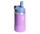 Stainless Steel Straw Lid Water Bottle - 12oz
